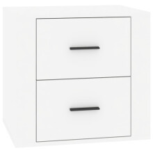 (High gloss white) vidaXL Bedside Cabinet Nightstand Side Table Telephone Stand Multi Colours