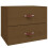 VidaXL (Honey brown, 2) vidaXL 1/2x Wall-mounted Bedside Cabinet Floating Bedside Unit Multi Colours 5