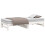 VidaXL (White) vidaXL Solid Wood Pine Pull-out Day Bed Wooden Sofa Bed Multi Colours/Sizes 6