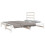 VidaXL (White) vidaXL Pull-out Day Bed Bedroom Sofa Bed Guest Bed Sofa Couch Solid Wood Pine 8