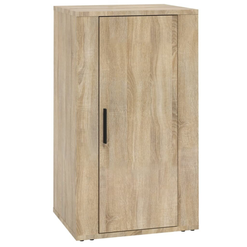 Vidaxl (Sonoma Oak) Sideboard Engineered Wood Side Cabinet Home Organiser Multi Colours