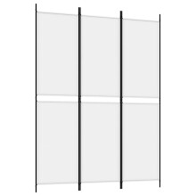 (White, 150 x 200 cm) vidaXL Room Divider Privacy Screen Paravent Dressing Room Partition Fabric