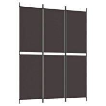 (Brown, 150 x 200 cm) vidaXL Room Divider Privacy Screen Paravent Dressing Room Partition Fabric
