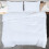 VidaXL vidaXL Bettwäsche-Set Weiß 135x200 cm Baumwolle 4