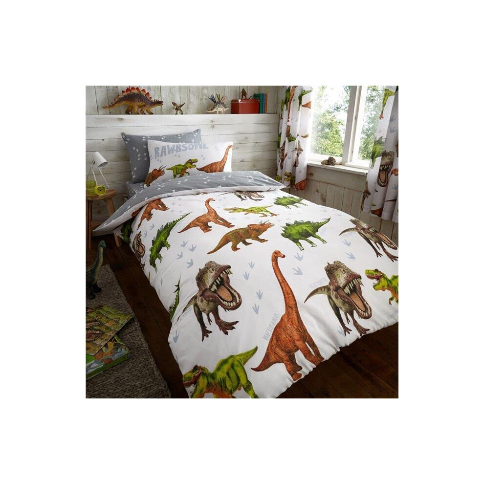 (Duvet Cover & Pillow Case) Dinosaur bedding duvet set quilt cover / sheet set / curtains *buy separately