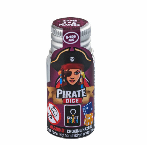 Smart Brain Pirate Dice in a Bottle