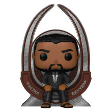 Black Panther (2018) TChalla on Throne US Excl. Pop! Deluxe