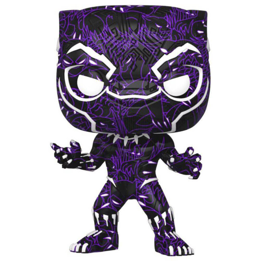 Black Panther (2018) US Exclusive Pop! Vinyl w/ Protector 