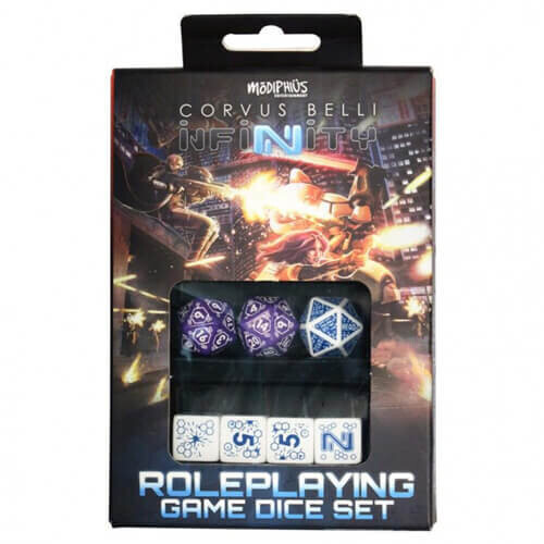 Infinity RPG Dice Set (Combined Army) - Board Game