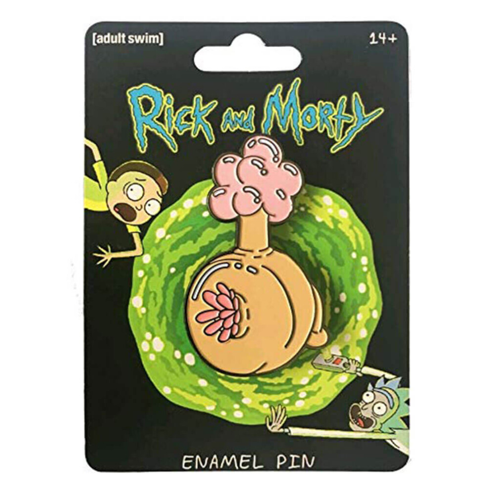 Rick And Morty Plumbus Enamel Pin Purple