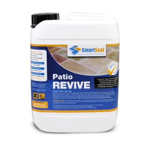 Patio Algae Killer Cleaner Apply and Leave Non Acid or Bleach Biodegradable