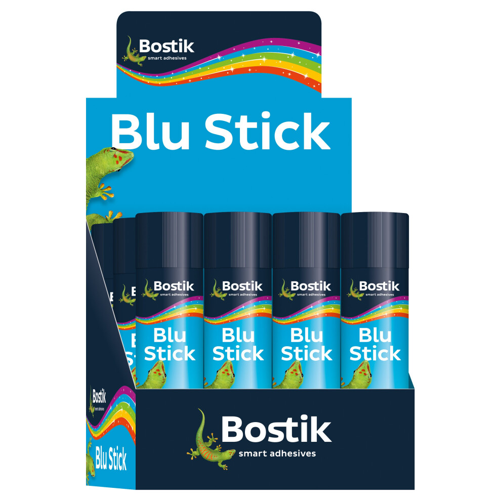 Bostik 30813315 Blu Stick 36g Display 12 Pack