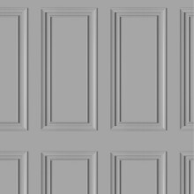 (Grey 283258) Rasch Wood Panel Wallpaper Wooden Panelling Effect Wallpaper