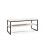 White 2 Tier Tony Shelf Polish Coffee Table 2
