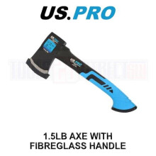 US PRO Tools 1.5lbs / 680 grams Axe With Fibreglass Handle 4534