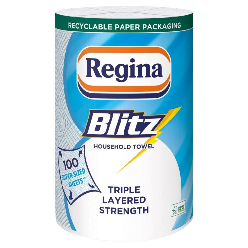 Regina Regina Blitz XXL 3 Ply Multipurpose Kitchen Towels (6 Rolls)