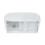 JanSan Dual Versatwin & Coreless Toilet Roll Dispenser White (Each) 1