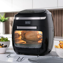 BLACK+DECKER BXAF17088GB 5-In-1, 11 Litre Digital Air Fryer Oven