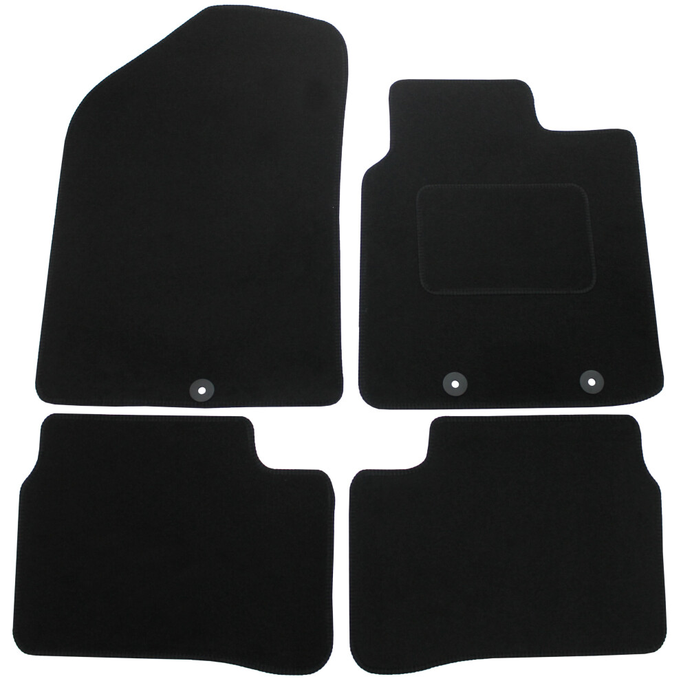 Kia Picanto 2011-2018 Fully Tailored Carpet Car Mats 4pcs Set Easimat