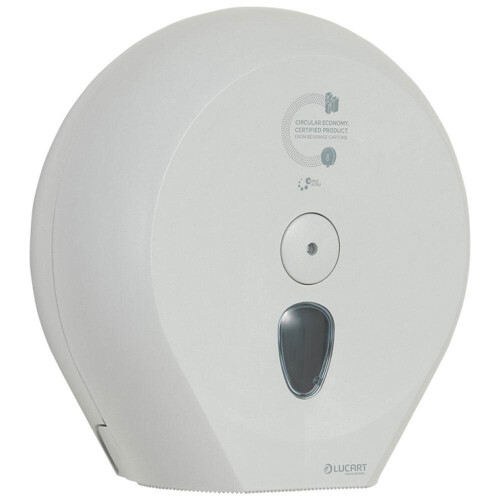 (White) EcoNatural Al-Pe Jumbo Roll Dispenser Natural (Each)
