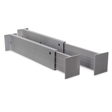 LIVIVO 2 x Drawer Dividers Partition Spring Loaded Expandable Kitchen Bedroom Organiser