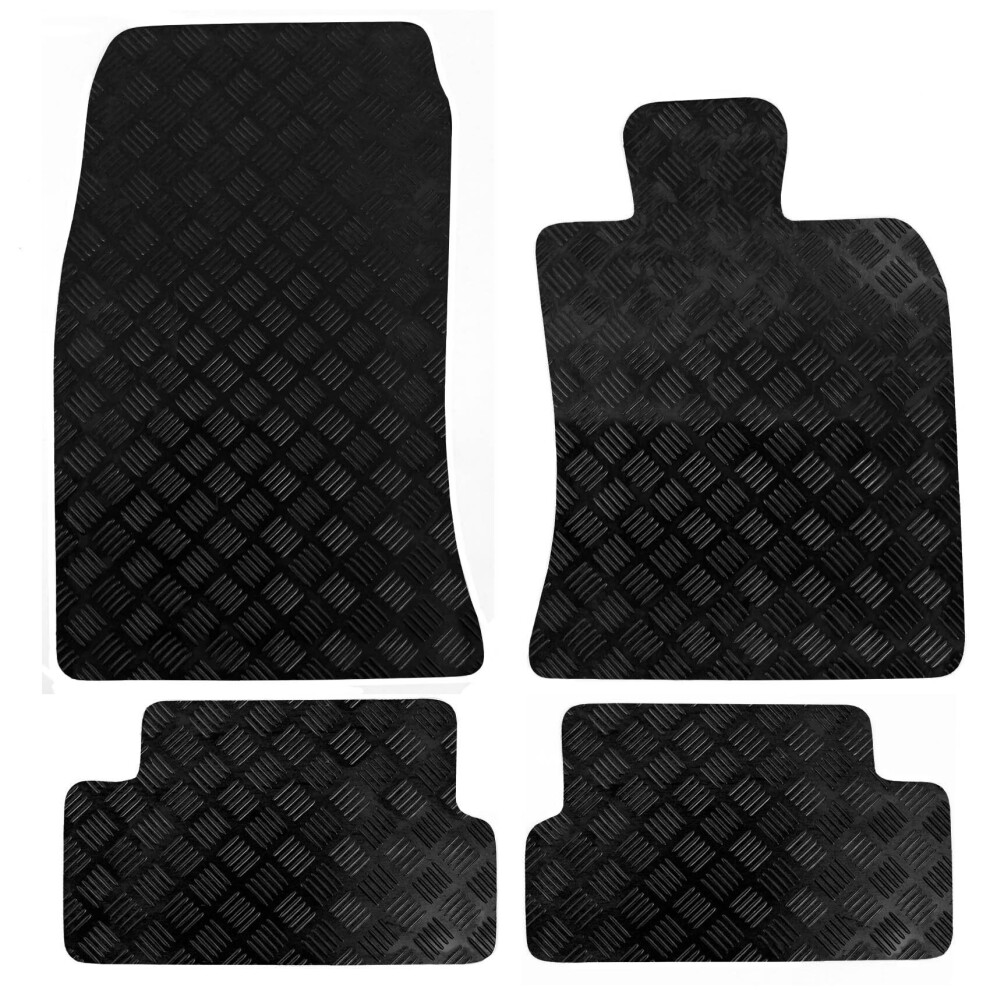 BMW Mini One Cooper Mk 2 Rubber Car Mats 2007-2013 4pc Set Easimat