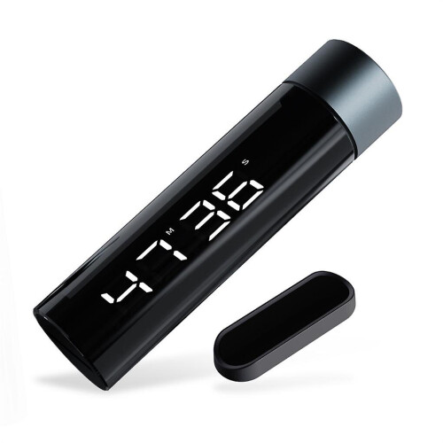 Round Kitchen Timer Digital Timer Magnetic Countdown Stopwatch Rotation Timer