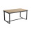 New Polish Oak Lasen Extension Table, Extendable  140cm-180cm*76cm 5