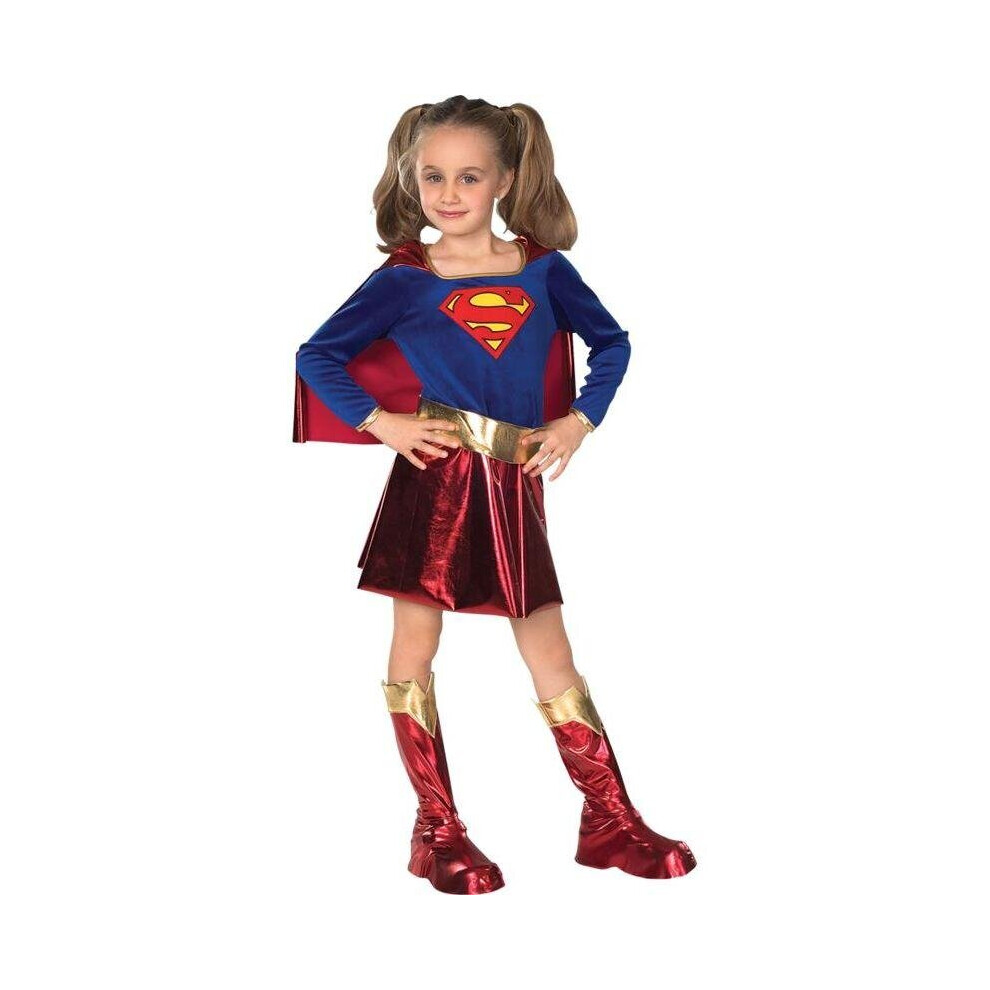 (Medium) Dc Super Heroes Childs Supergirl Costume Girls