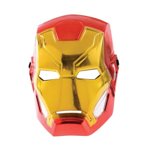 Rubies Iron Man 1 2 Metallic Mask Boys