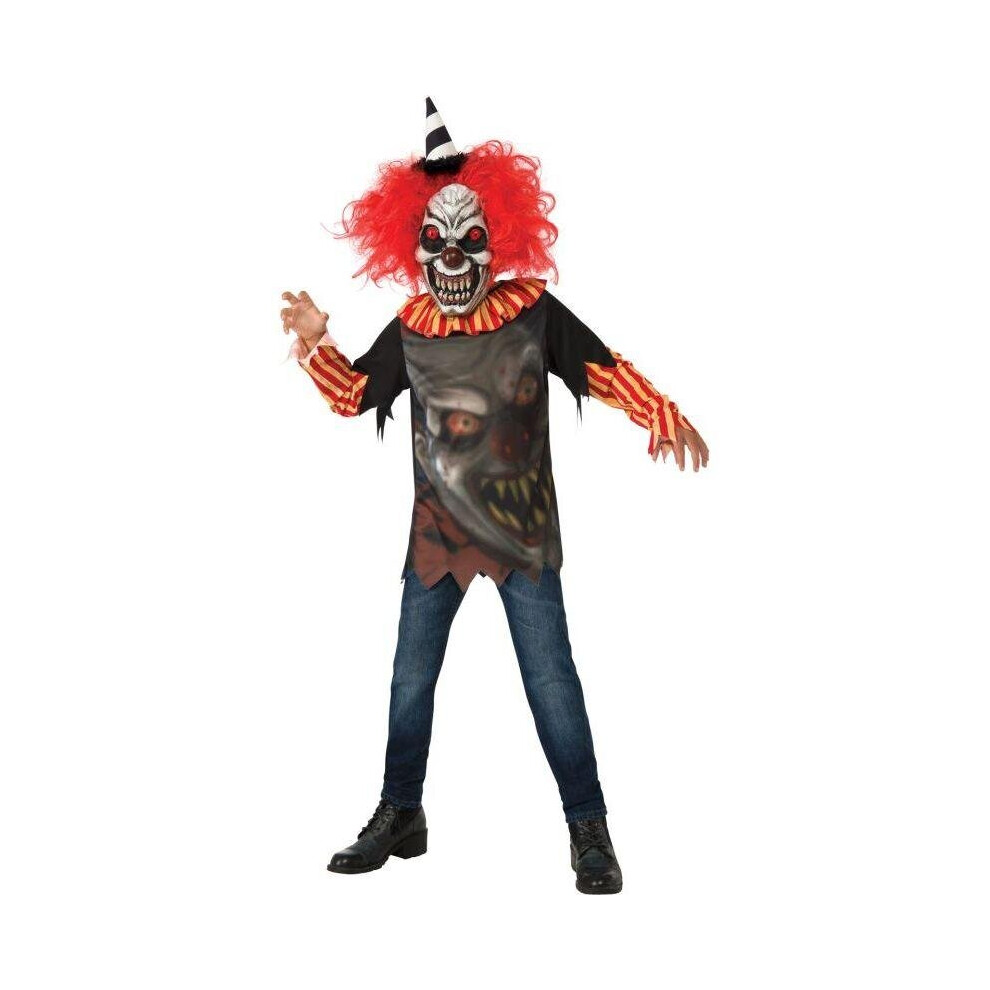 Rubies (Large - Xl) Freako The Clown Childs Costume Boys