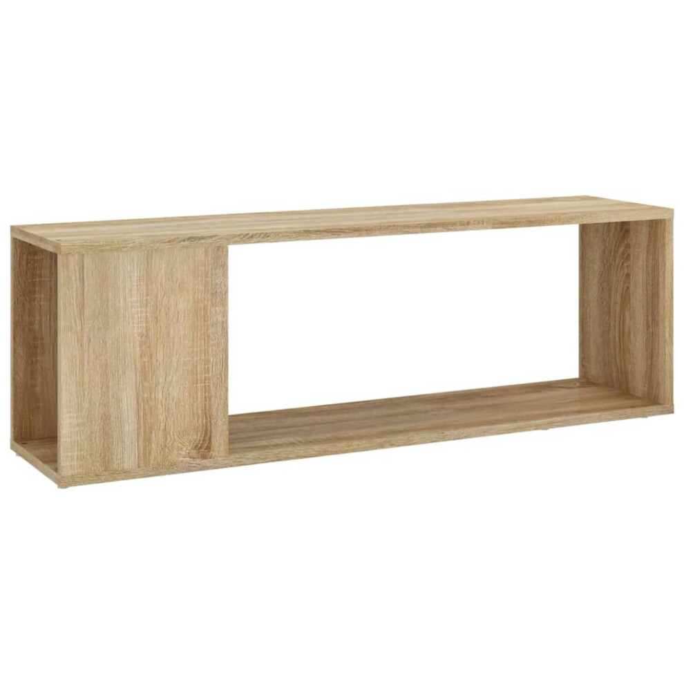 Vidaxl Tv Cabinet Sonoma Oak Engineered Wood Indoor Plasma Stereo Hifi Cabinet