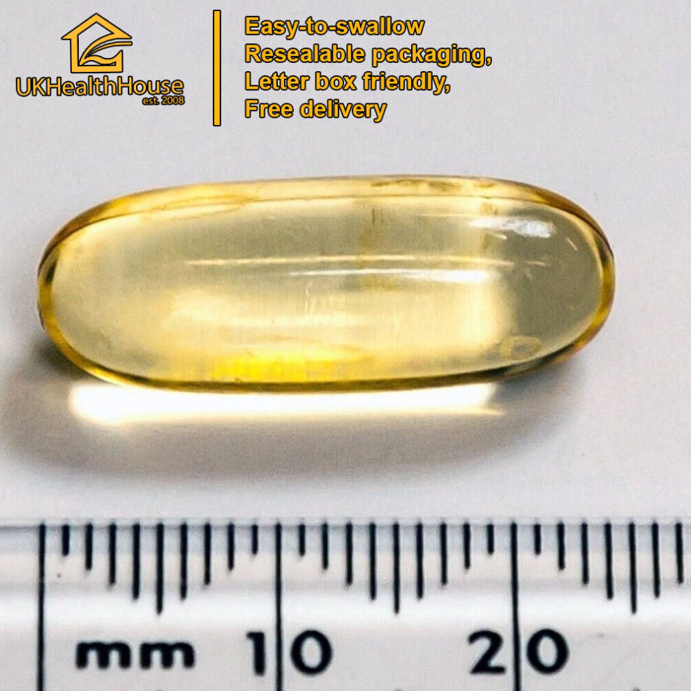 Omega 369 1000mg Fish Oil - 60 capsules Softgels High Strength EPA DHA