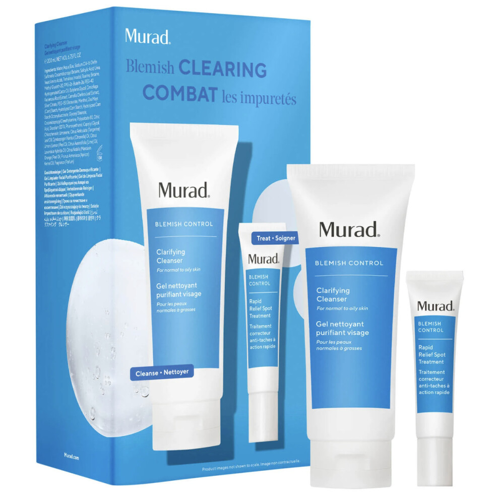 Murad Blemish Clearing Combat Set Oily To Combination Skin