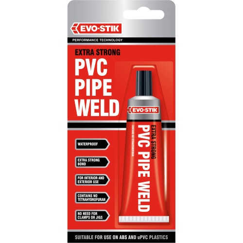 Evo-Stik PVC Pipe Weld, ABS & uPVC plastics glue