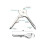 EDC Tool Small Mini Survival Tools Camping Hiking Outdoor Letter Parcel Opener 5