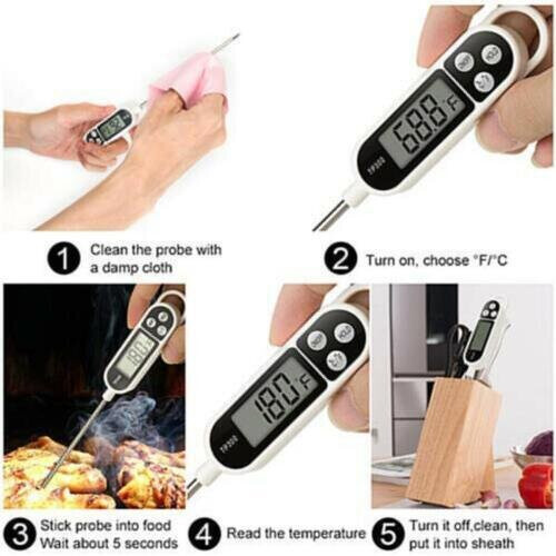 Kitchen Multi-purpose Automatic Digital Food Thermometer 1