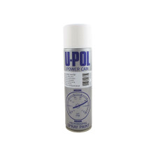 U-Pol Power Can GLOSS WHITE Paint 500ml Car Spray Aerosol