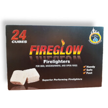 144 Firelighters Long Burning Fireglow Handy/Safe/Fast