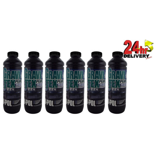 GRAVITEX - 1L Bottle Black - Pack of 6