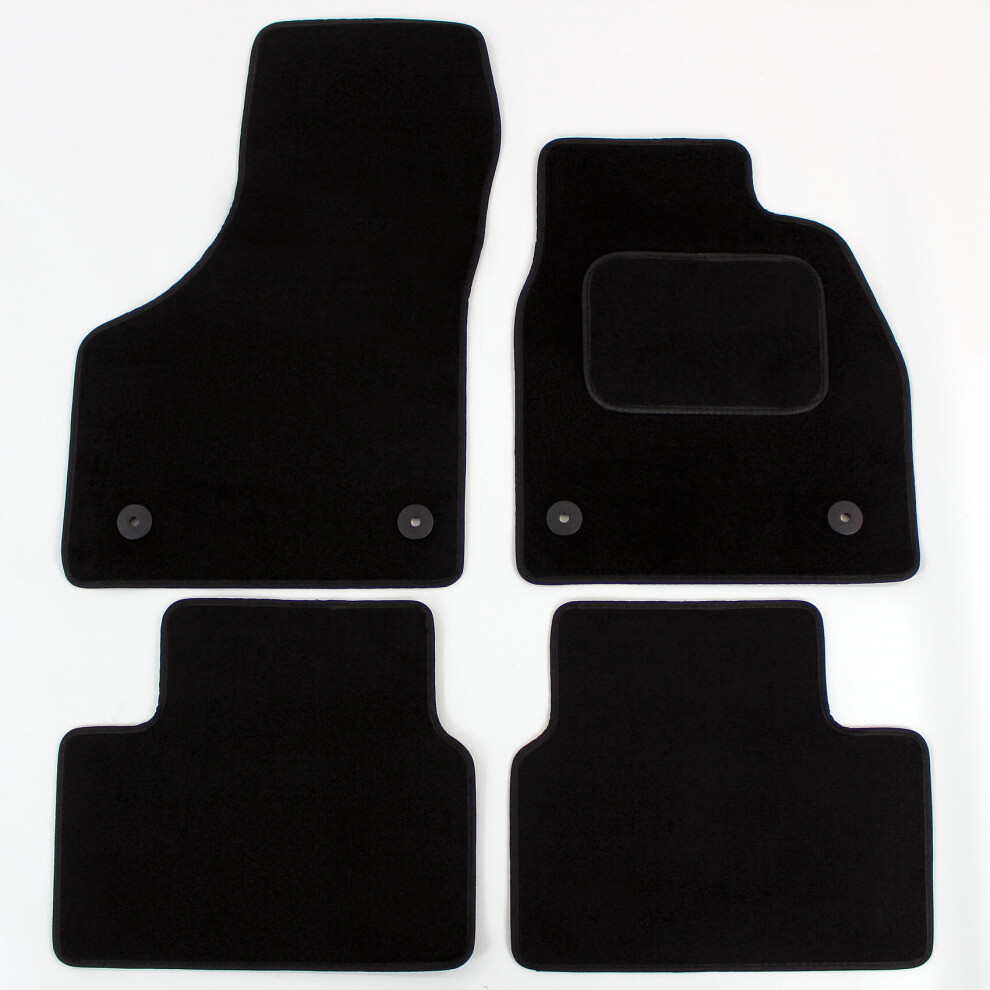 Vauxhall Meriva B Mk2 2010 On Tailored Carpet Car Mats 4pc Set Easimat