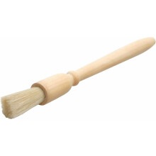 Dusting Egg Basting BBQ Kitchen Wooden Beige Basting Brush