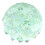 (Green Pine) Round Tablecloth.(140cm) Wipeable PVC Table Cloth. 1