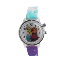 Cute Purple Princess Queen Watch FLASHING LIGHTS Numbers Child Watches