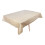 (Plain Dark Beige) Rectangular Tablecloth. 140x180cm PVC Table Cloth. 4
