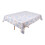(Blue Rose) Rectangular Tablecloth. 140x180cm PVC Table Cloth. 4