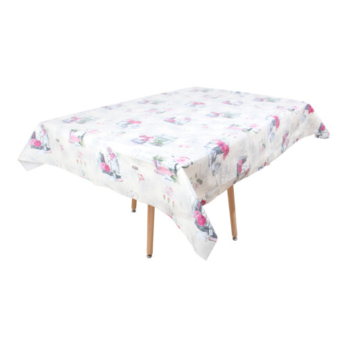 (Jardin) Rectangular Tablecloth. 140x180cm PVC Table Cloth. 2