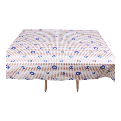 (Evil Eye) Rectangular Tablecloth. 140x180cm PVC Table Cloth. 2