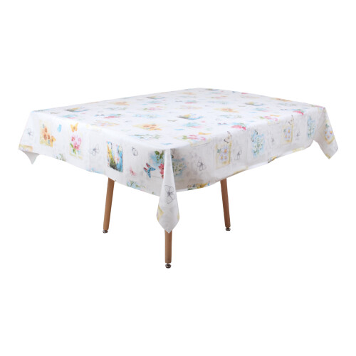 (Butterfly) Rectangular Tablecloth. 140x180cm PVC Table Cloth. 1
