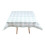 (Green Checked) Square Tablecloth.140x140cm PVC Fiber Table Cloth. 4